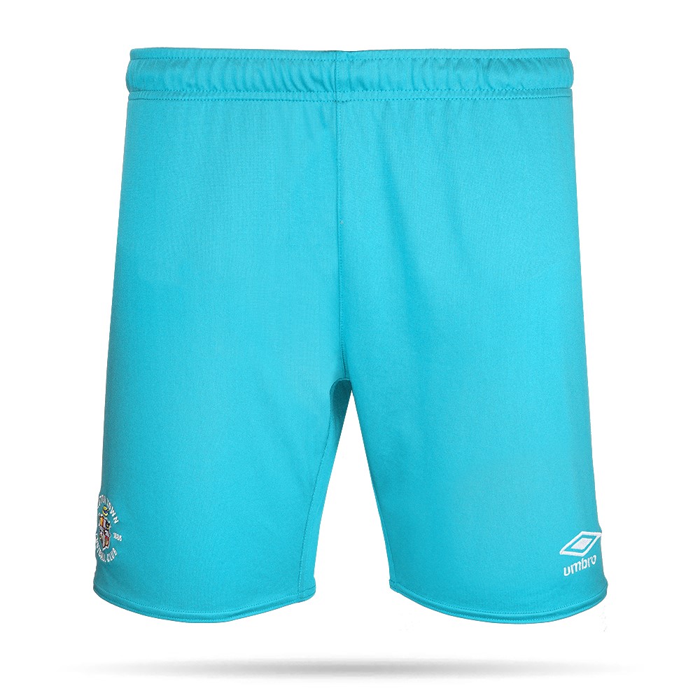 2425 blue gk youth shorts with custom printing Luton Town Kits & Football Shoes Collection | Quality Fan Gear