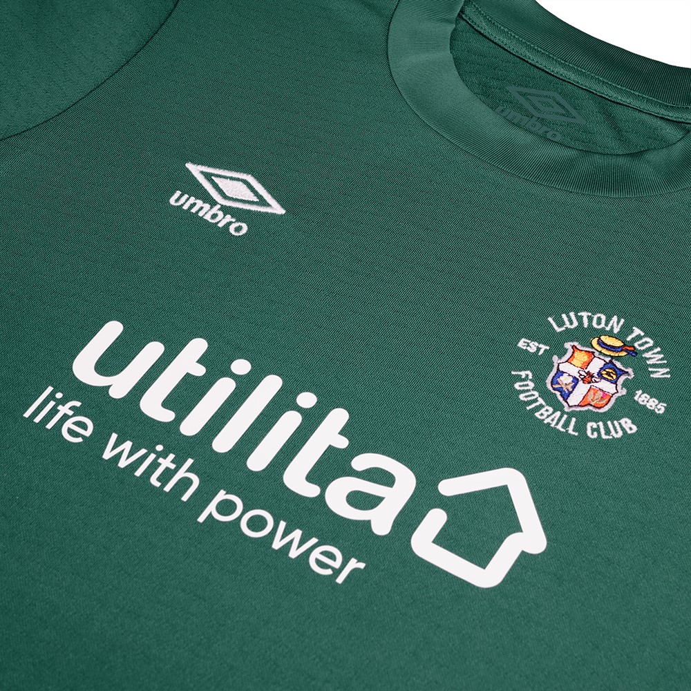 2425 green gk junior shirt with custom printing Luton Town Kits & Football Shoes Collection | Quality Fan Gear