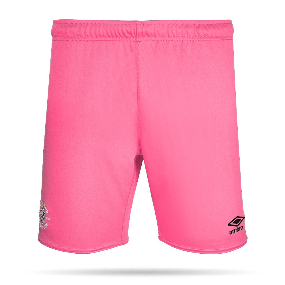 2425 pink gk youth shorts with custom printing Luton Town Kits & Football Shoes Collection | Quality Fan Gear