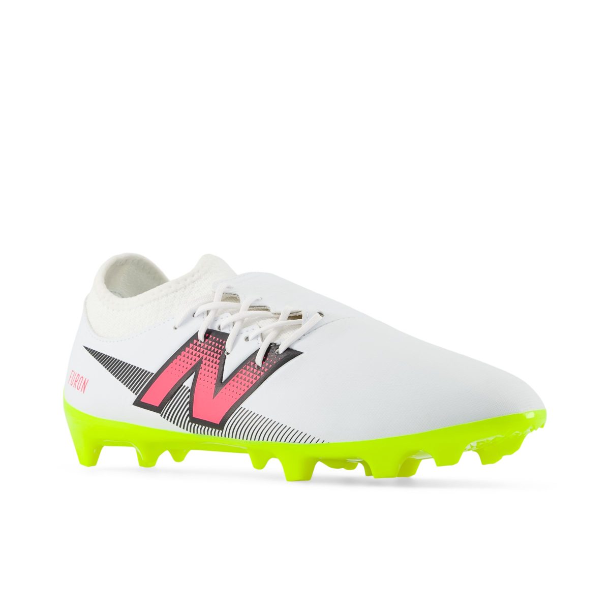 furon dispatch fg v7 white with hi-lite and neon pink Luton Town Kits & Football Shoes Collection | Quality Fan Gear