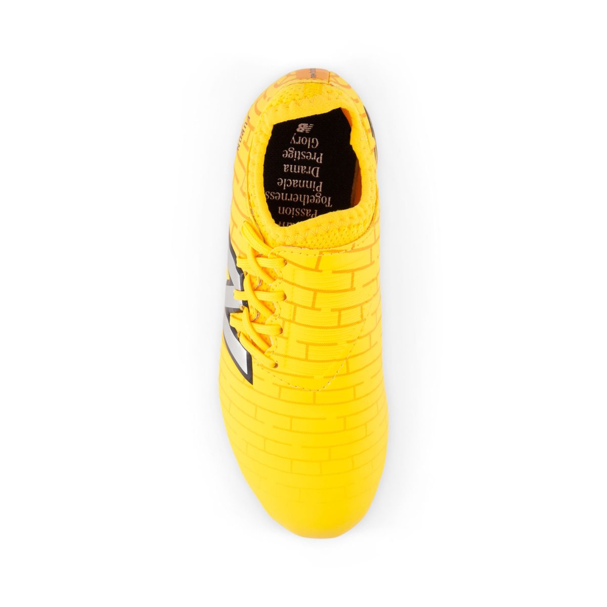 kids furon dispatch jnr fg v7 sun glow with metallic silver and black Luton Town Kits & Football Shoes Collection | Quality Fan Gear